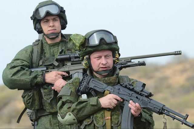 бойцы российского спецназа