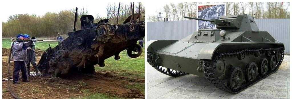 Танк Т-60 найден под Волгоградом